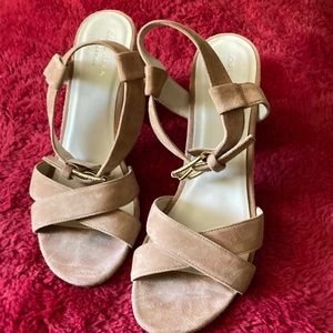 Cole Haan sued sandles in very good condition.